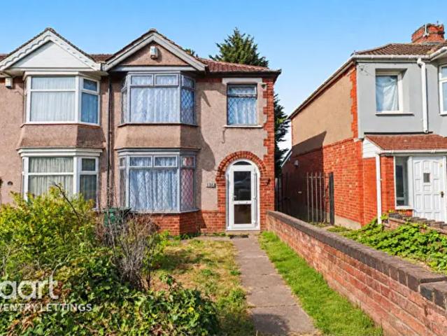 3 Bedroom End Of Terrace House To Rent In Sewall Highway, Coventry, CV2
