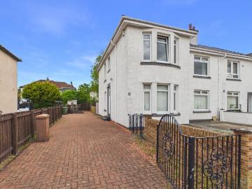 Flat for sale in Glasgow - Fireplace