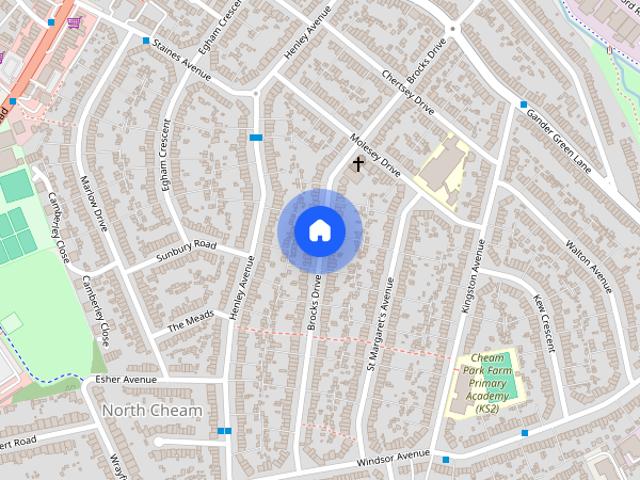 3 bedroom house to rent Brocks Drive, Cheam, Sutton, SM3