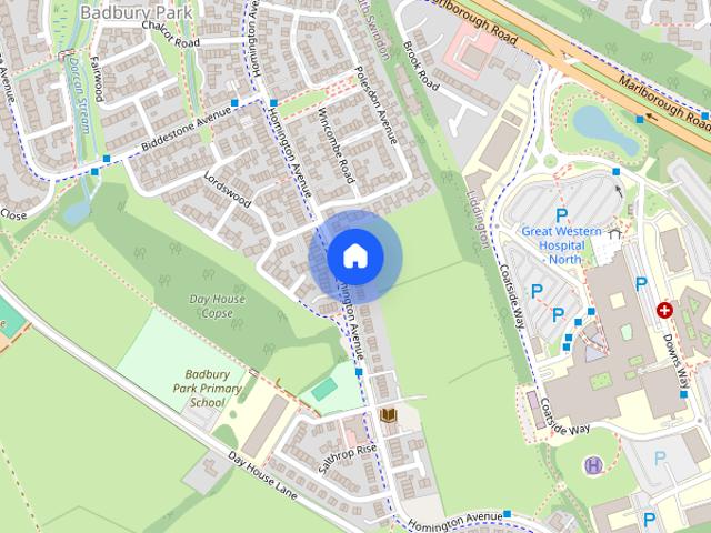 3 Bedroom house to rent, Homington Avenue, Badbury Park
