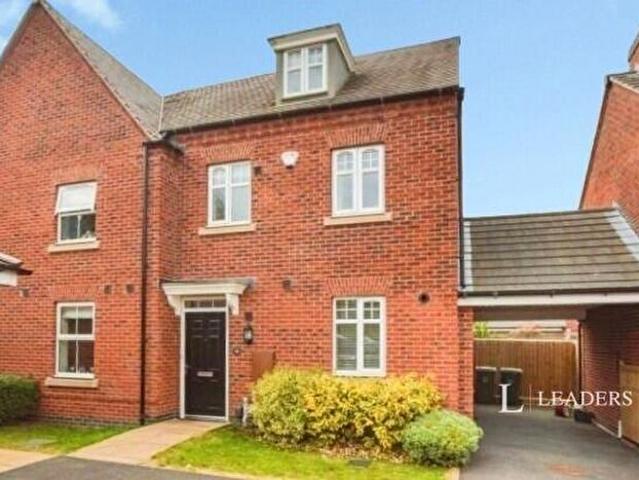 3 Bedroom House To Rent In Raynesford Close, Quorn, Loughborough, LE12