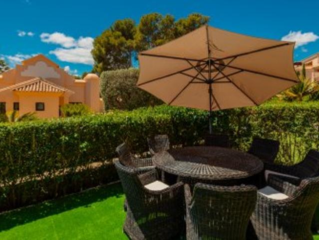 3 bedroom holiday rental in Puerto Banús, beachside with private garden & communal pool Marbella