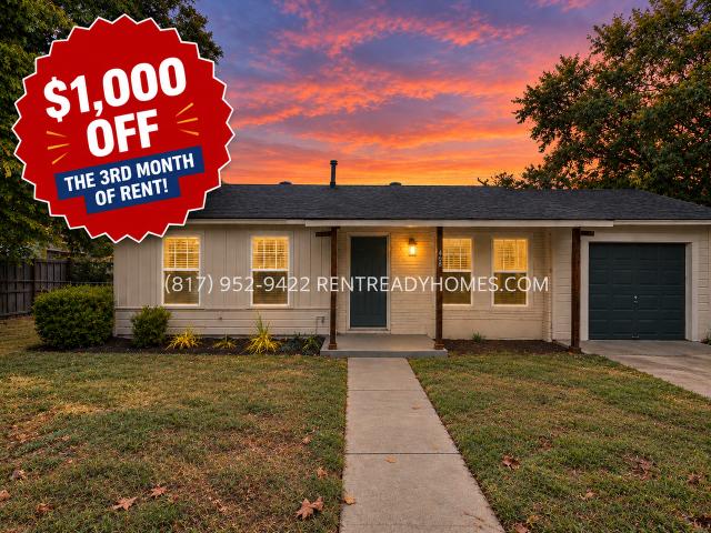 3 Bedroom Home for Rent at 408 Lanola Ct, Fort Worth, TX 76103 Sargent Avenue