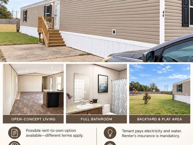 3 Bedroom Home for Rent at 5859 Tom Hebert Rd #44, Lake Charles, LA 70607