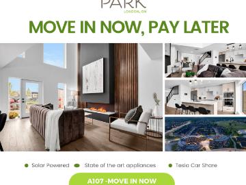 London, Ontario - Office room, Fireplace