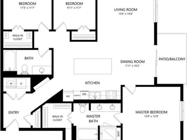 3 bedroom, Lombard IL 60148 105795712