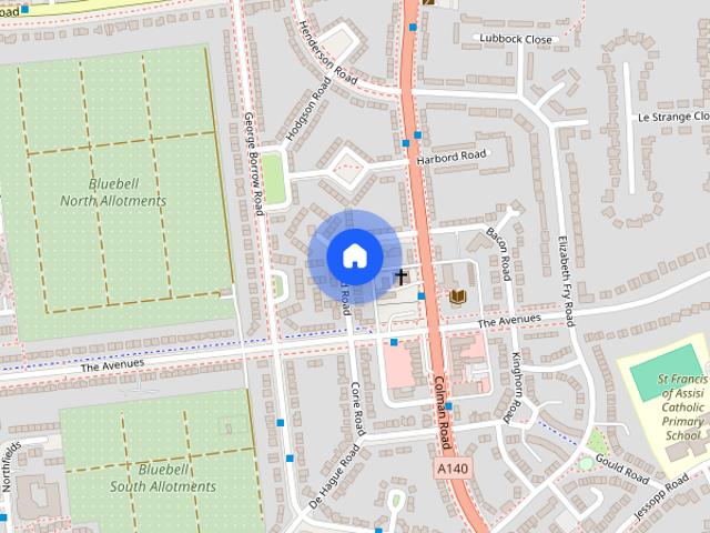 3 bedroom link detached house to rent