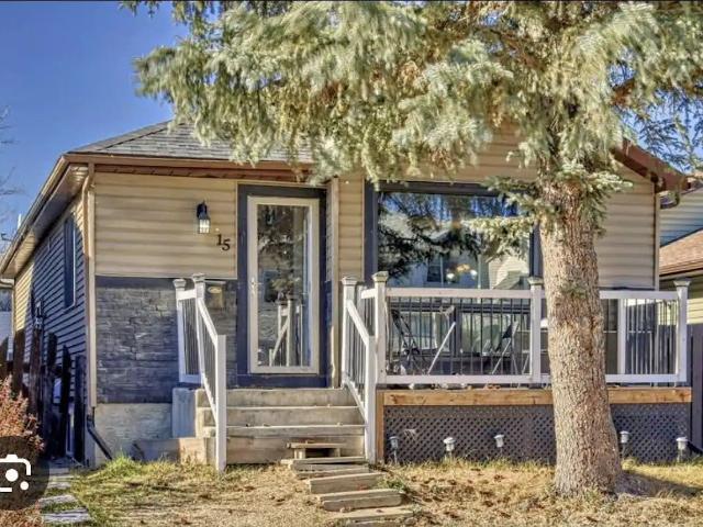 3 bedroom main floor unit of a single house