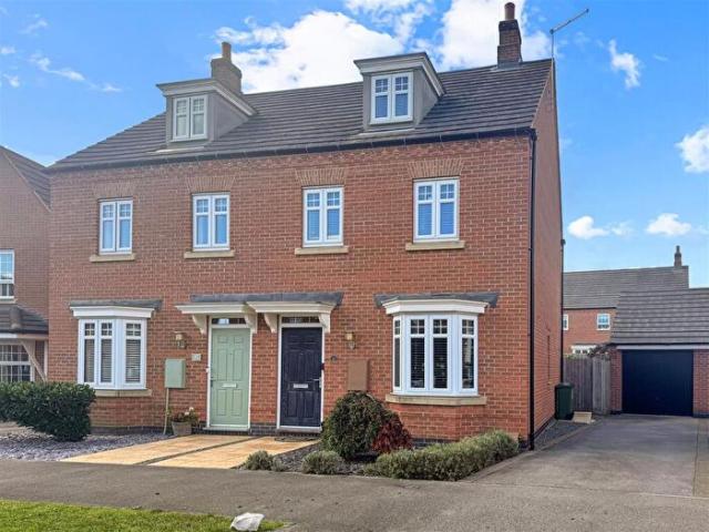 3 Bedroom Semi Detached House To Rent In Abbott Way, Whetstone, Leicester, LE8