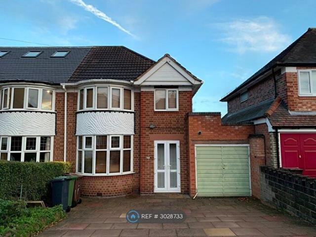 3 Bedroom Semi Detached House To Rent In Butler Road, Solihull, B92