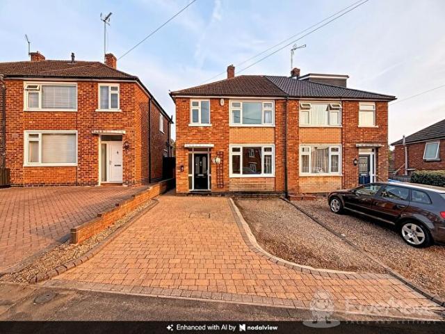 3 Bedroom Semi Detached House To Rent In Deane Road, Rugby, CV21
