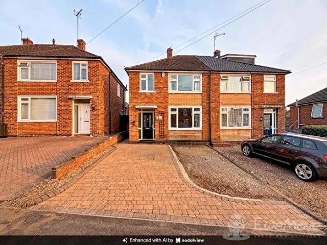 3 Bedroom Semi Detached House To Rent In Deane Road, Rugby, CV21
