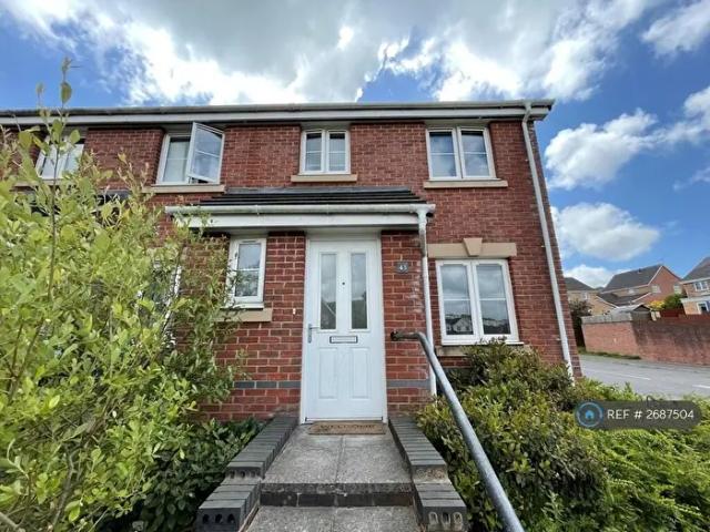 3 Bedroom Semi Detached House To Rent In Ffordd Y Dolau, Llanharan, Pontyclun, CF72
