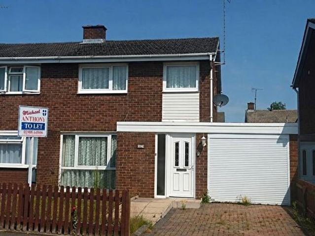 3 Bedroom Semi Detached House To Rent In Frensham Drive, Bletchley, MK2