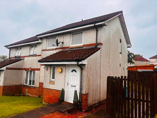 3 Bedroom Semi Detached House To Rent In Kilwinning Crescent, Airdrie, North Lanarkshire, ML6