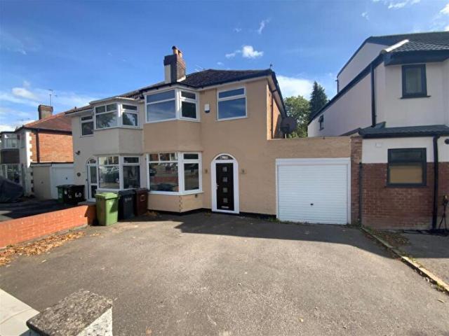 3 Bedroom Semi Detached House To Rent In Lyndon Road, Olton, Solihull, B92