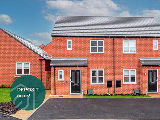 3 Bedroom Semi Detached House To Rent In Leaf Living At Western Gate, Northampton,, Northamptonshire, NN7