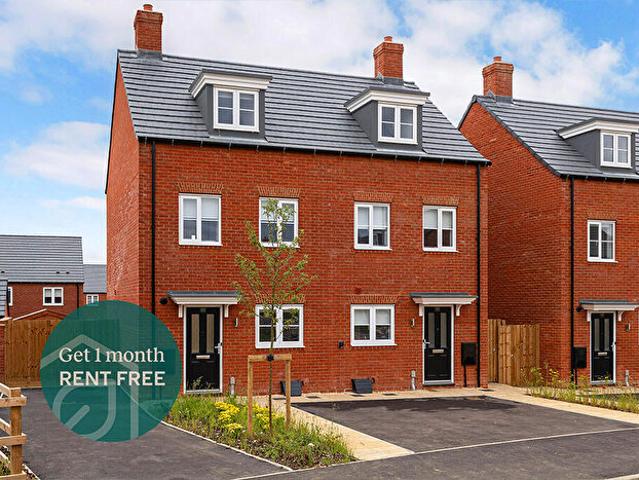 3 Bedroom Semi Detached House To Rent In Leaf Living At Western Gate, Northampton, NN7