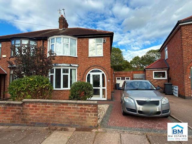 3 Bedroom Semi Detached House To Rent In Parvian Road, Leicester, LE2