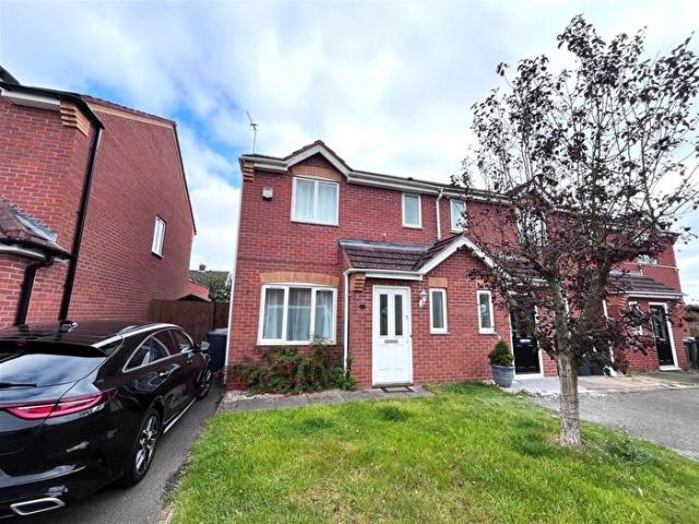 3 Bedroom Semi Detached House To Rent In Pebblebrook Way, Bedworth, CV12