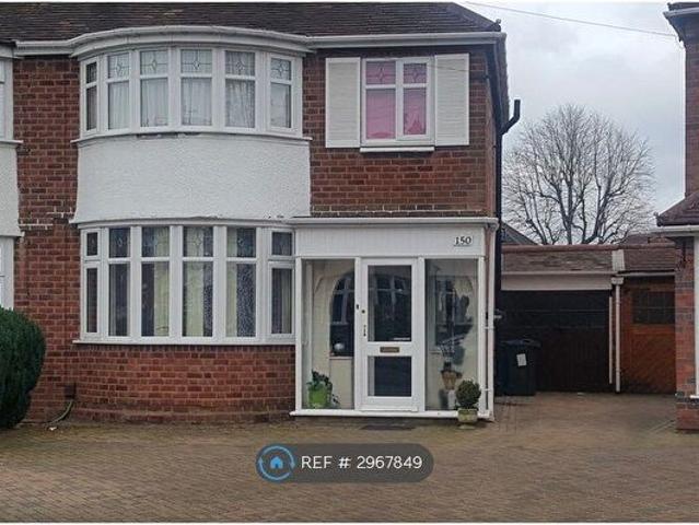 3 Bedroom Semi Detached House To Rent In Stonor Road, Birmingham, B28
