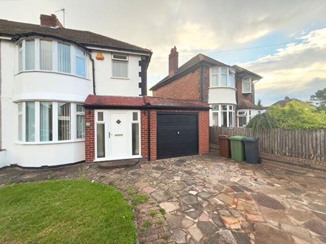 3 Bedroom Semi Detached House To Rent In Springfield Crescent, Solihull, B92