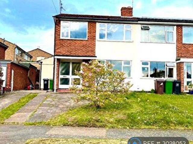 3 Bedroom Semi Detached House To Rent In Tiverton Road, Loughborough, LE11