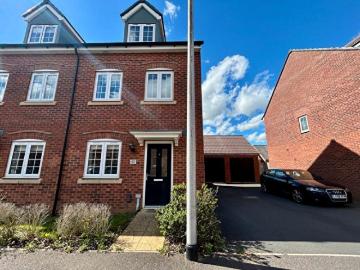 3 Bedroom Semi Detached House To Rent In Trussell Way, Cawston, Rugby, Warwickshire, CV22