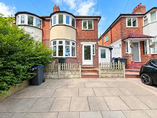 3 Bedroom Semi Detached House To Rent In Watwood Road, Birmingham, B28