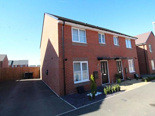 3 Bedroom Semi Detached House To Rent In Wem Drive, Bulkington, Bedworth, Warwickshire, CV12