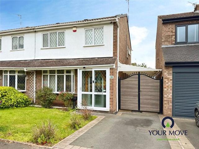 3 Bedroom Semi Detached House To Rent In Wessex Close, Bedworth, Warwickshire, CV12