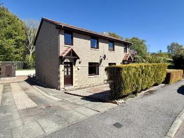 Fochabers, Moray county, Shetland - Garden