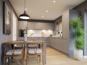 House for sale in Shetland - Equipped kitchen