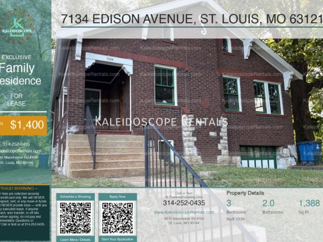 3 bedroom, St. Louis MO 63121 105841384