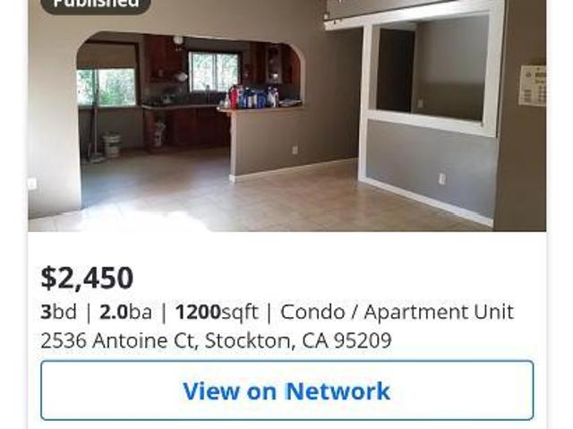 3 bedroom, Stockton CA 95209 105969739