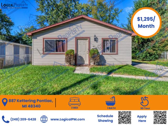 3 bedroom, Pontiac MI 48340 105966583