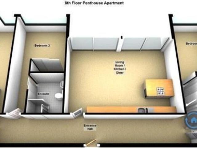 3 bedroom penthouse to rent