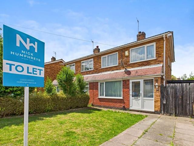 3 Bedroom Property To Rent In Thirlmere Drive, Loughborough, LE11