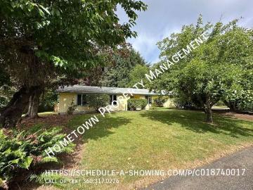 3 Bedroom Rambler in Olympia School District! Available NOW!