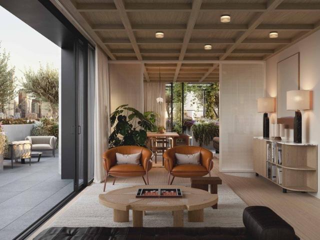 3 bedroom residence with large north facing balcony