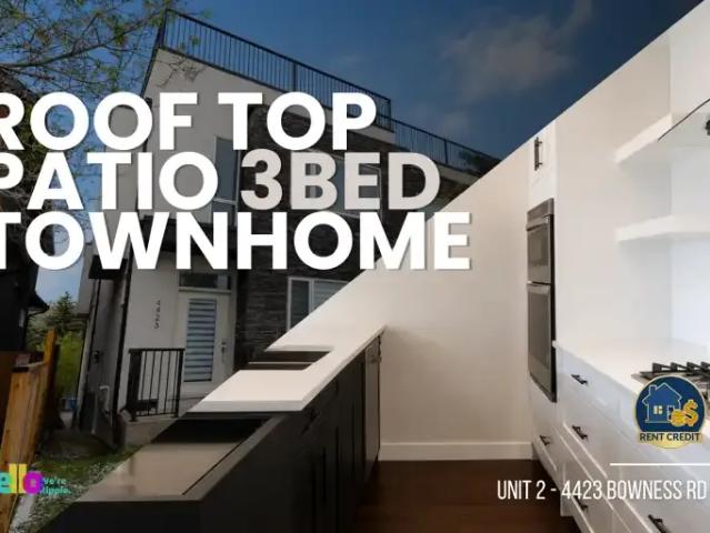 3 Bedroom Townhouse Calgary AB 104506804
