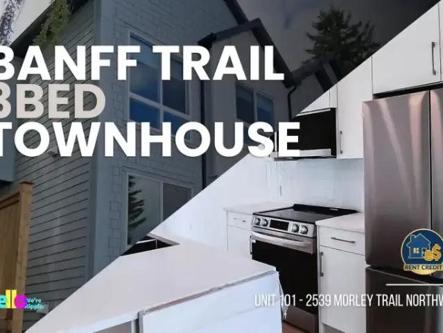 3 Bedroom Townhouse Calgary AB 104598252