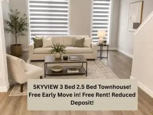 3 Bedroom Townhouse Calgary AB 104888506