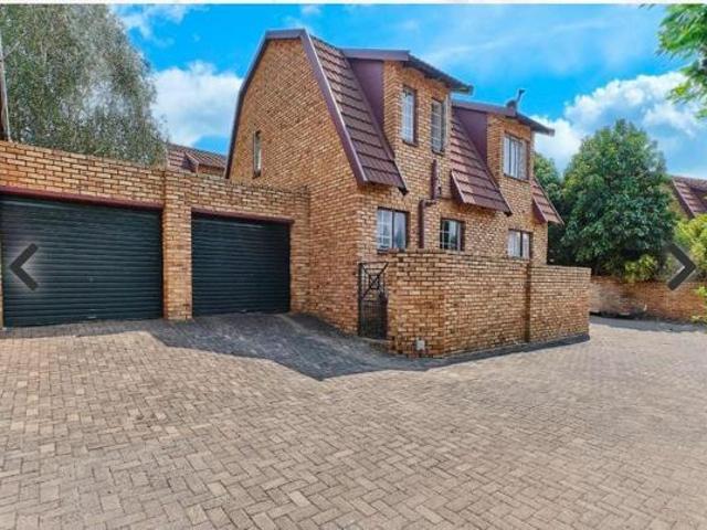 3 Bedroom Townhouse in Boskruin