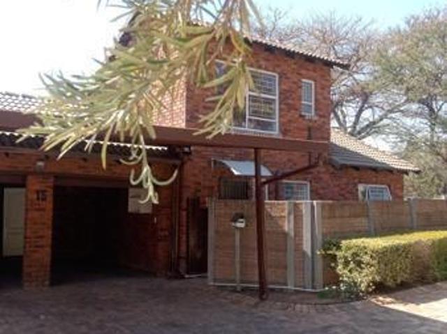 3 Bedroom Townhouse in Radiokop