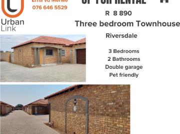 House to rent in Sedibeng District Municipality