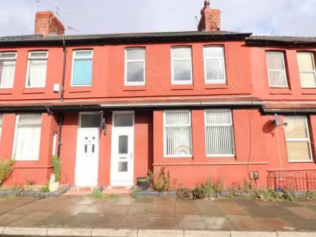 3 bedroom terraced house for rent in Poulton Road, Wallasey, M.