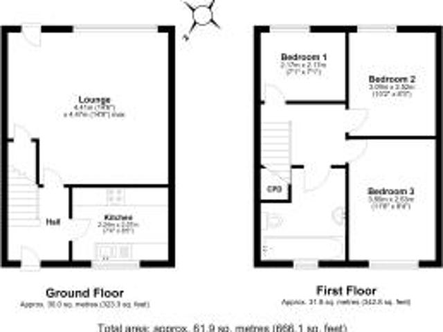 3 bedroom terraced house for sale in Oyster Row, Cambridge, CB5