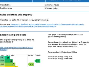 3 bedroom terraced house to rent