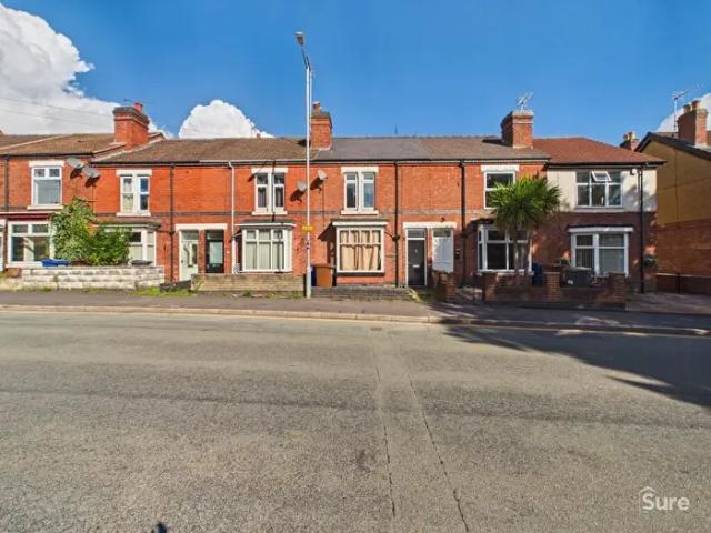 3 Bedroom Terraced House To Rent In Belvedere Road, Burton On Trent, DE13